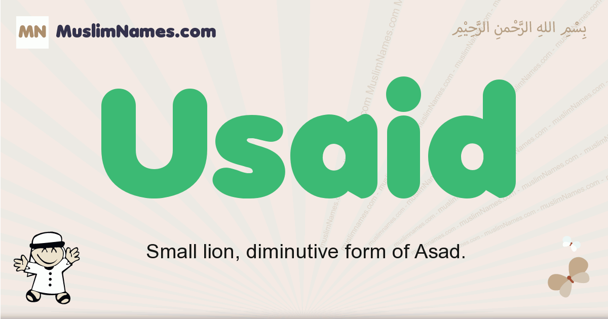 Usaid - Meaning of the Muslim baby name